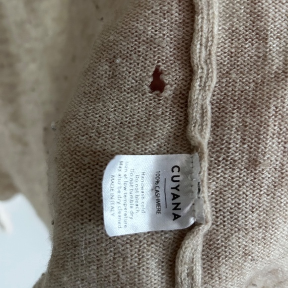 Cuyana Cashmere Cardigan (Well-Loved) - Picture 4 of 7